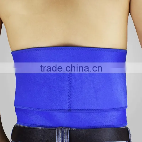 Adjustable Neoprene Double Pull Lumbar Support Lower Back Belt Brace - Back Pain / Slipped Disc Pain Relief photo-5