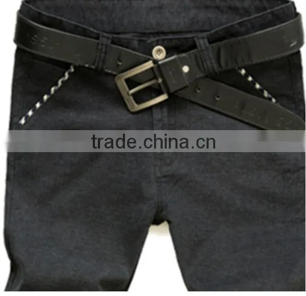 100% Cotton Men Business Casual Pants Wholesale Mens Slim Fit Trousers photo-3