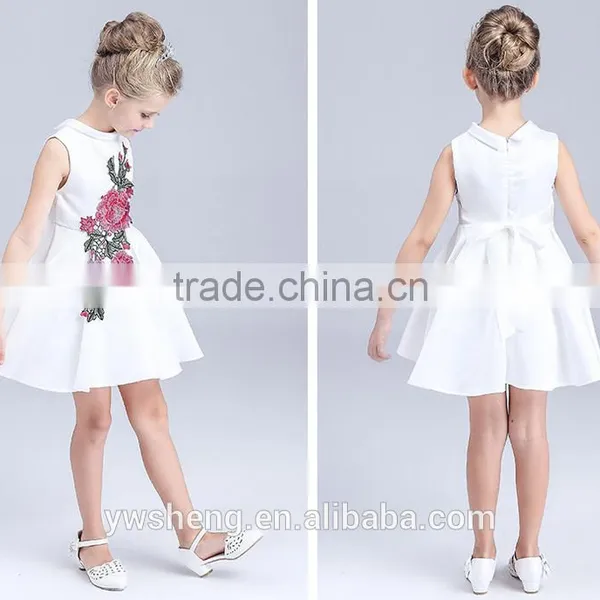 2016 New Girl Dress Embroidered Puffy Pettiskirt Princess Skirt Summer photo-6