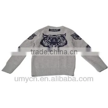 2014 Hot Sale Jacquard Knitting Pattern Children 's Sweater photo-2