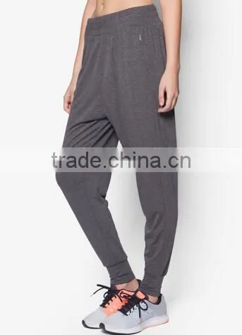 2017 Wholesale High Quality Custom Solid Plain Gym Spotrs Women Pants OEM Service photo-5