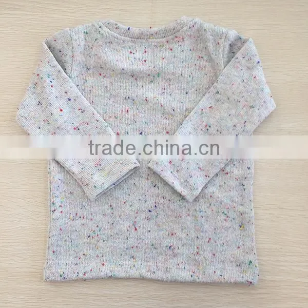 S80009A Newest Style Winter Autumn Head Long Sleeve Knit Sweater Children Gir photo-3
