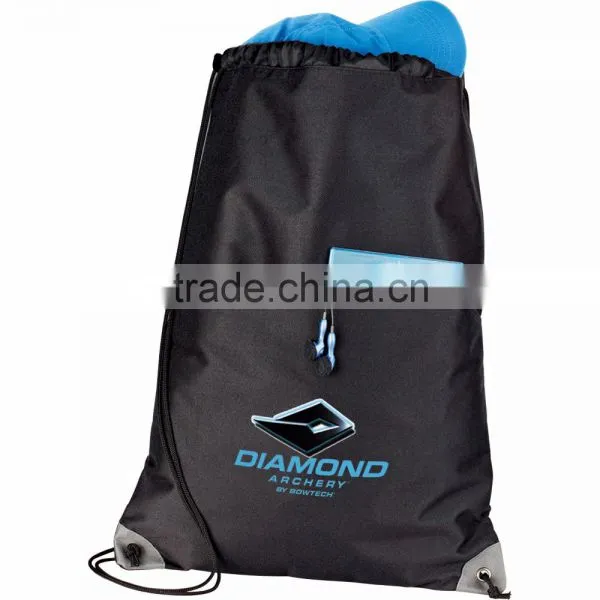 Profiles Drawstring Backpack - Large Main Compartment, Drawstring Design for Shoulder or Backpack Carry and Comes With Your Logo photo-2