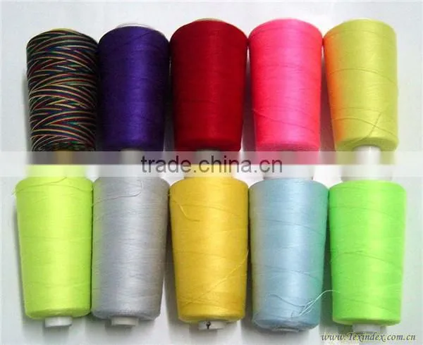 40/3 Hanchaun Hubei Dyed Polyester Yarn photo-2