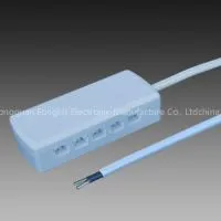 FOK LED Junction Box 3Pin 6Pin LED Adapter Junction Box With DC Adapter L804C photo-3