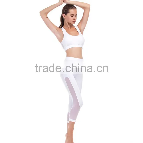 Ladies Yoga Sports Bra + Workout Leggings Sports Sets photo-3