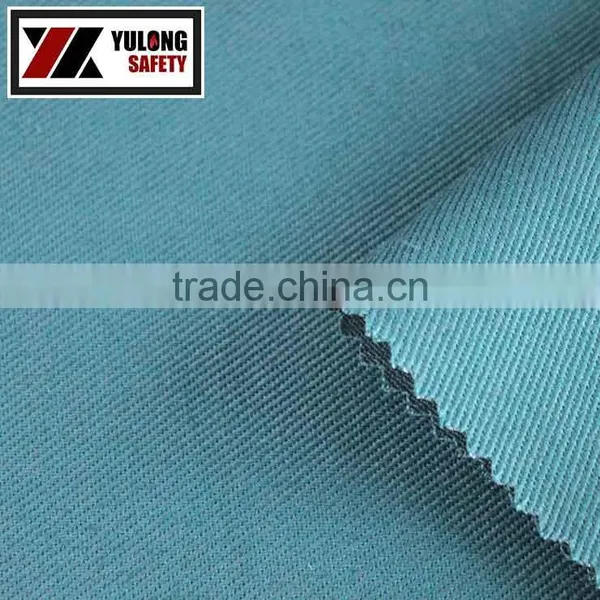 SGS 380Gsm 100% Cotton Twill Flame Retardant Fabric For Workwear photo-3