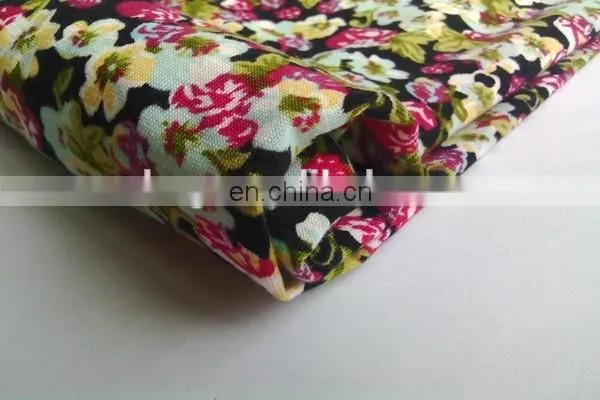 Winfar Textile Wholesale Knitting Flower Printed 32s Ring Spun Rayon Spandex Fabric Viscose photo-4
