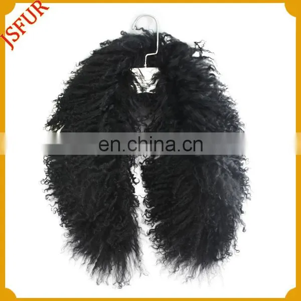 Hot Sale Made In China Genuine Mongolian Fur Trim For Collar photo-2