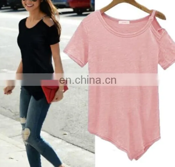 2017 Ablibaba Wholesale New Design Custom T Shirts for Women , Make Your Own Shirt photo-3