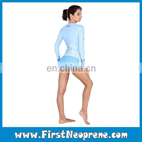 Sun Protective Solid Cover Factory Outlet Rash Guards photo-4