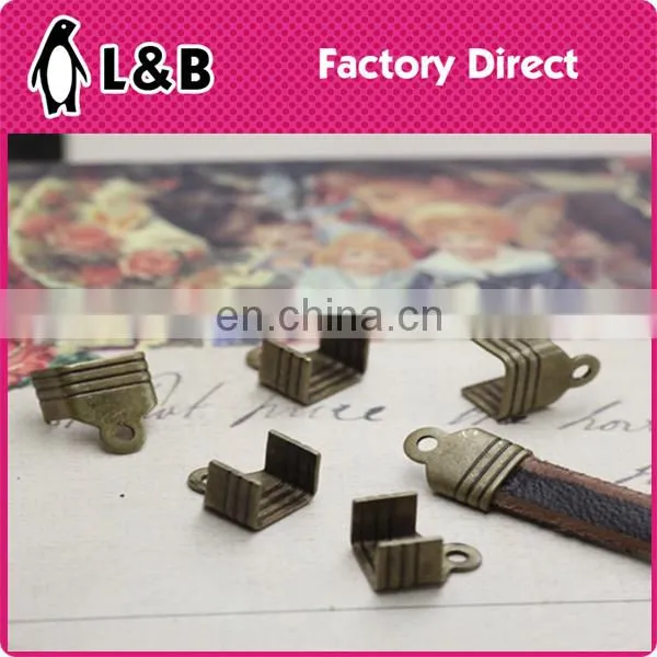 Fashion 2015 Silver Color 4*20mm Ends Fastener Metal Gold Clasp for Cord Ends photo-4