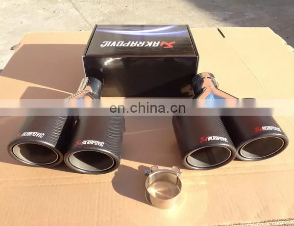 Newest Carbon Fiber Muffler Pipe Exhaust Muffler Tip photo-3