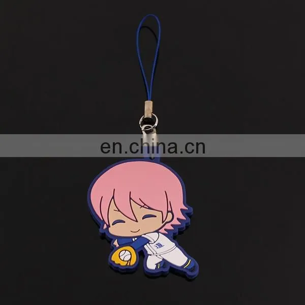 Promotional Customized Soft Rubber PVC Keyring
