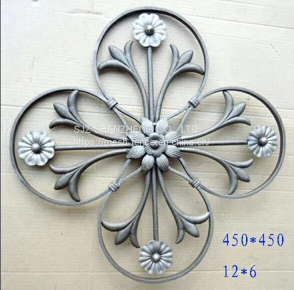Wrought Iron Ornaments/ Wrought Iron Elements/ Wrought Iron Decorate Parts photo-3