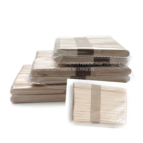 1000 Bulk Plain and Colored Wooden Craft Popsicle Sticks for Kids Diy Craft Projects photo-3