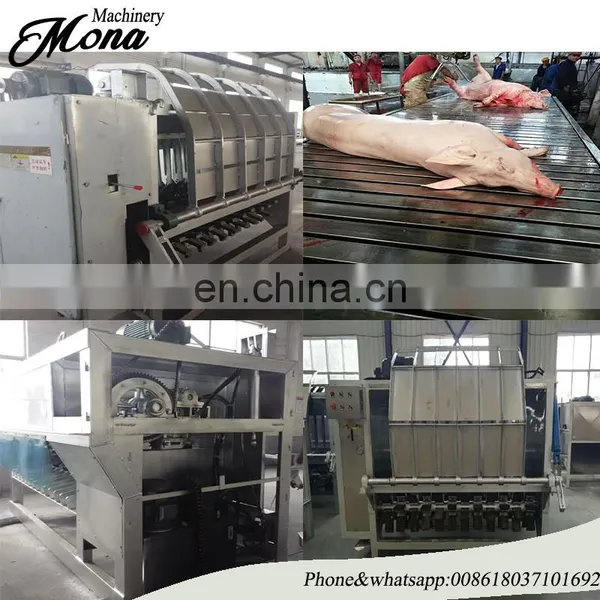 Pig de Hairing Machine /Hydraulic De Bristling /whole Pig Slaughter Machine With Factory Price photo-4