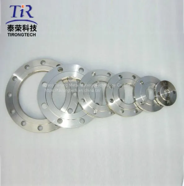 GR1 GR2 Acid and Alkali Resistant Pipe Connector Flange Titanium Flange photo-3