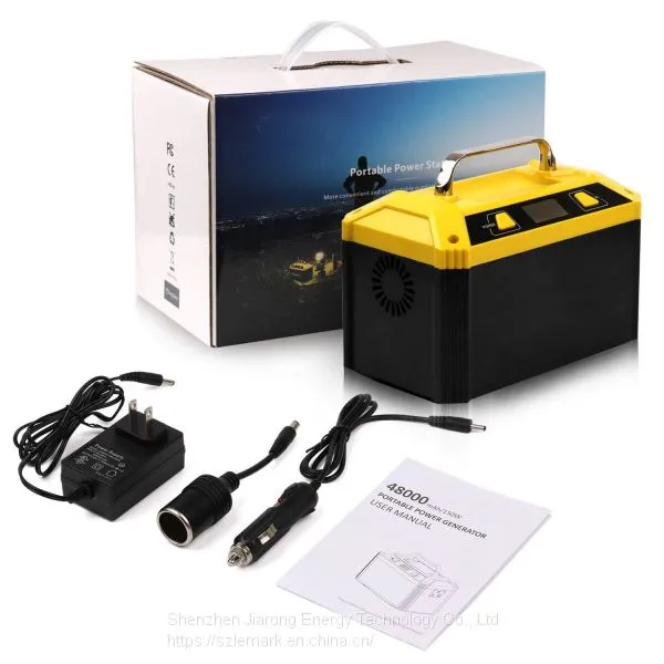 48000mAh Lithium Ion Battery Pack Portable Power Station With Inverter For Outdoor Camping Hiking Fishing
