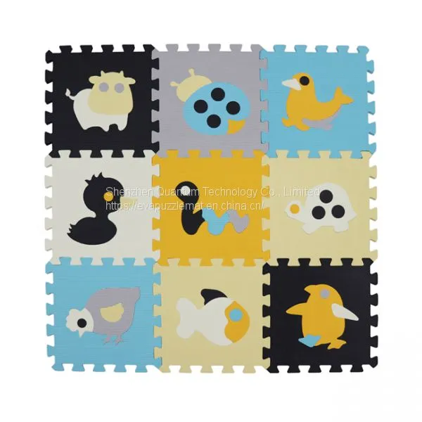 QT MAT Puzzle EVA Play Mat Flor Toddlers photo-4