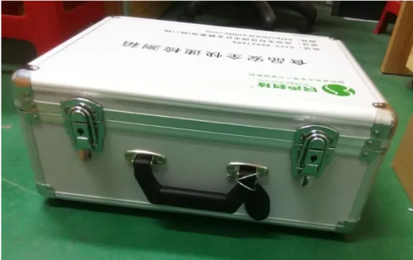 Padlock & Coded Lock Tool Box Carry Case Diomand & Strip Surface photo-3