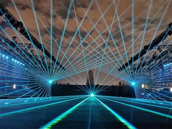 Professional Laser Light Projector RGB 40W Full Color Stage Laser Light for Dj/disco/concert/sky photo-4