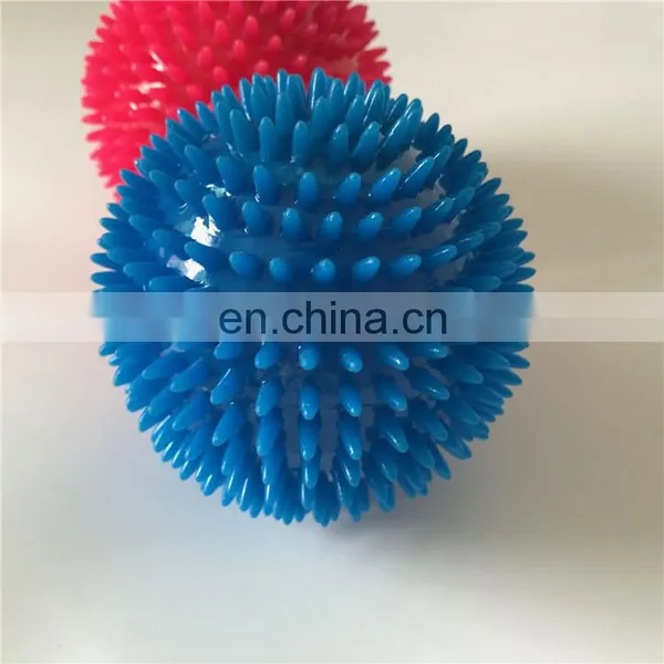 3 Sizes Bouncing Ball Teeth Cleaning Tpr Throwing Spiky Dog Toy photo-6