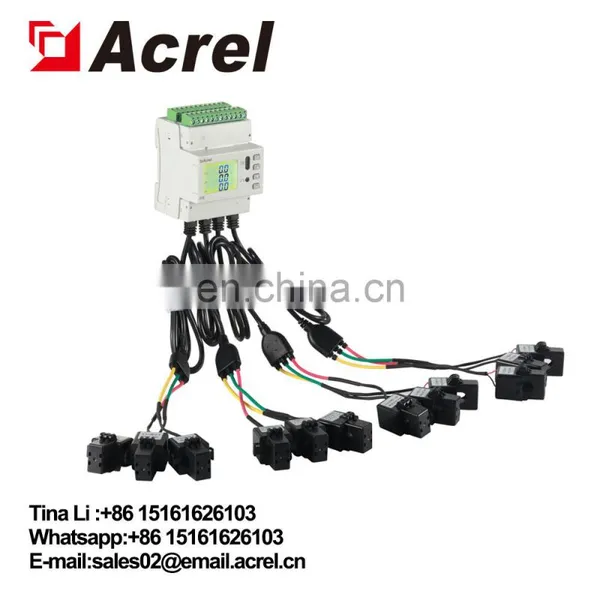 Acrel ADW210 Series Three Phase Four Wire Multi-loop Energy Meters photo-2