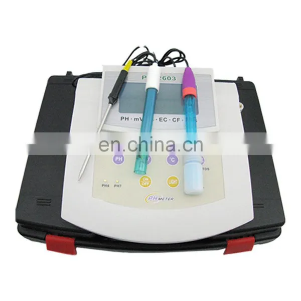 Bench Top Temp ORP EC CF TDS Water Quality ph Tester Meter photo-4