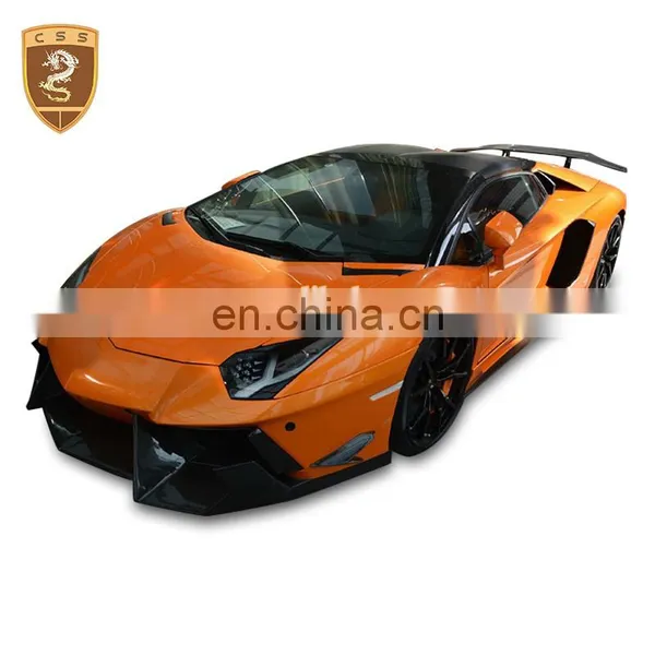 China Supplier Car Bumper Body Kit Suitable for Aventador LP700 Facelift to DMC Front Lip Rear Diffuser Rear Wing photo-4