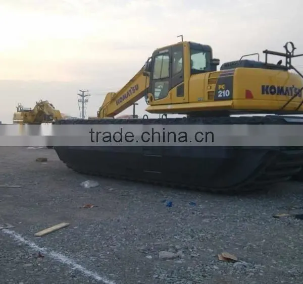 Brand New Amphibious Excavator With Side Pontoons GET210 Applicable in Max 5m Water Dredging Excavator