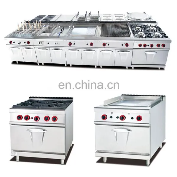 Stainless Steel Industrial Gas Kitchen Equipment /Hotel Kitchen Machines photo-4