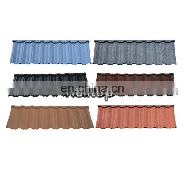 Customize Stone Coated Steel Roof Tile For Workshop Nonresidential Buildings Strong Sense Of Lines Nosen Tile Dropshipping