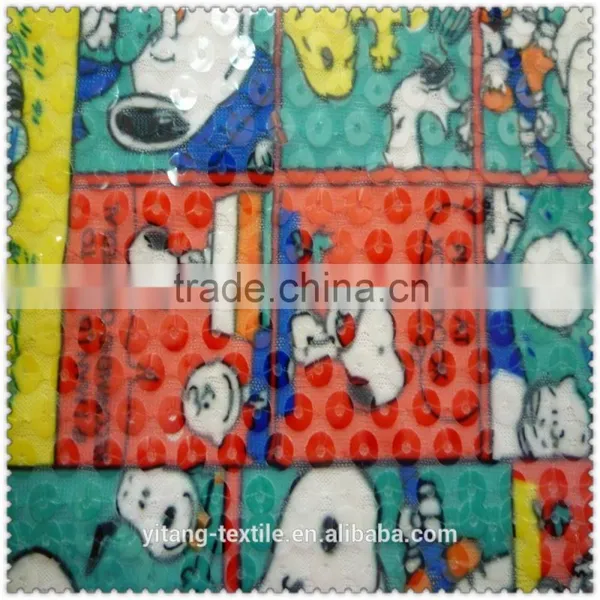 Dog Printed Sequin Fabric photo-5