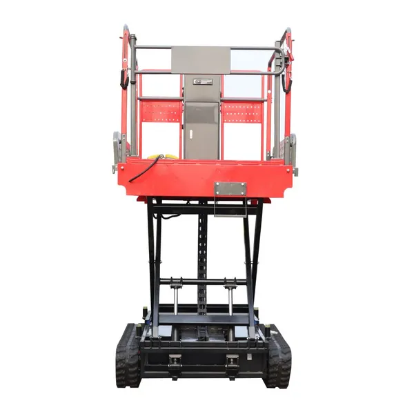 Garden Crawler Type Remote Control Electric Scissor Lift Work Platform photo-2