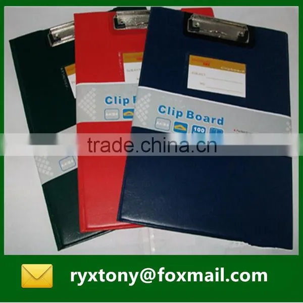 PU Leather Magnetic Clipboard With Calculator Quality Choice photo-2