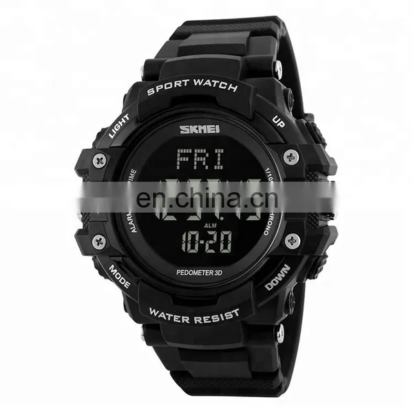 Skmei 1180 Fitness Pedometer Instructions Heart Rate Monitor Watch