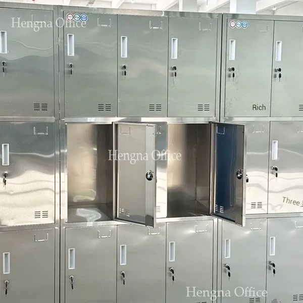 15-Door Stainless Steel Personal Locker for Office Employees – Compact Multi-Unit Design for Workspace Efficiency photo-3