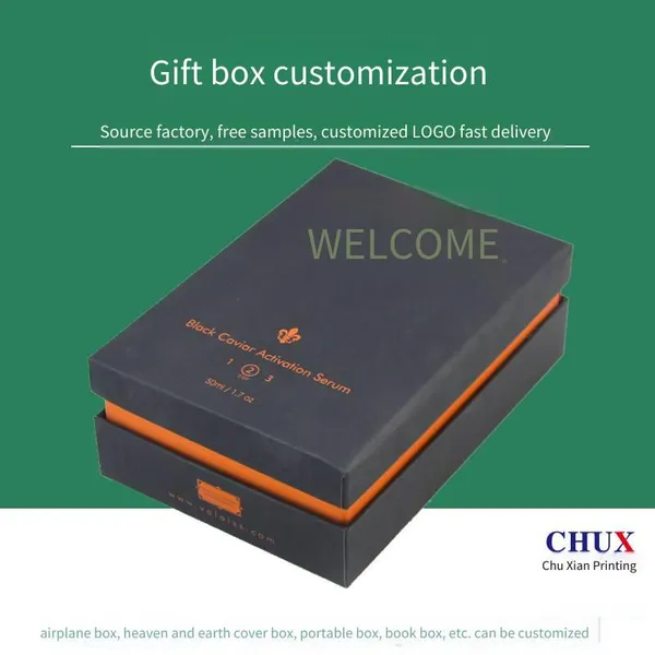 Customized Packaging Boxes, Exquisite Gift Boxes, Tea Packaging Design, Cardboard Book-type Top-and-bottom Lid, Color Printing Factory photo-3