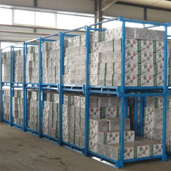 Stackable Steel Pipe Storage Rack for Logistics and Warehousing photo-2