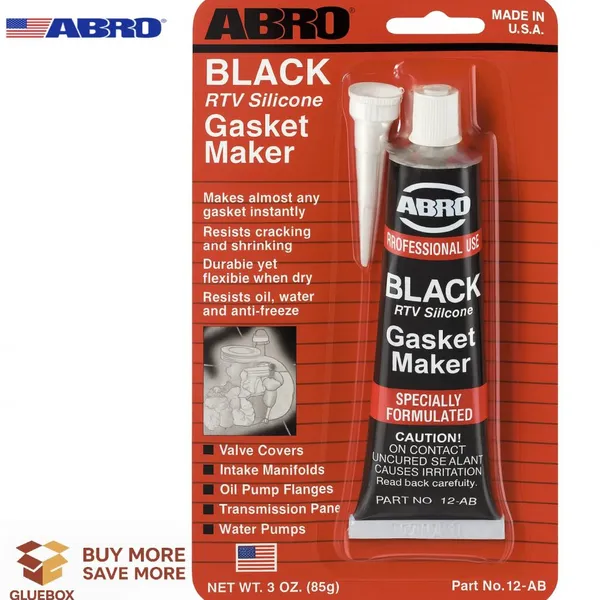 ABRO Black RTV Silicone Gasket Maker is a High-quality Silicone Sealant photo-3