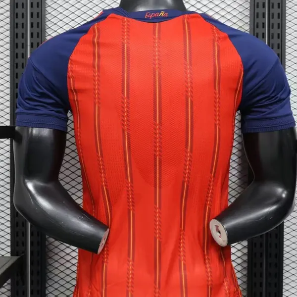 2026 Season Spain Home Jersey Men’s Short-Sleeve Soccer Shirt for World Cup in the USA, Canada, and Mexico, Yamaar National Team photo-2
