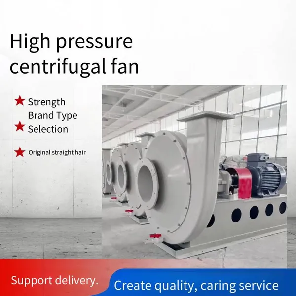 Frp Centrifugal Fan, Model 9-26 (type C), for Sewage Treatment, High-power, High-wind-pressure Induced Draft Fan photo-2