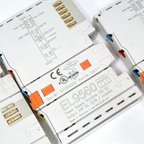 BECKHOFF EL9560 EtherCAT Power Supply Terminal 24V DC to 24V DC Isolated Output Module Original New photo-3