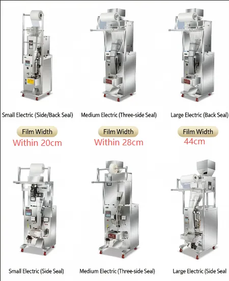Small Automatic Solid Material Pouch Sachet Bag Filling Counting Weighing Packaging Machine Forming Filling Sealing photo-4