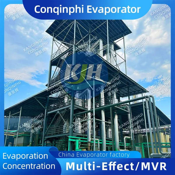 Rubber Chemicals Sewage Treatment MVR Evaporation Crystallizer for Wastewater Recovery photo-4