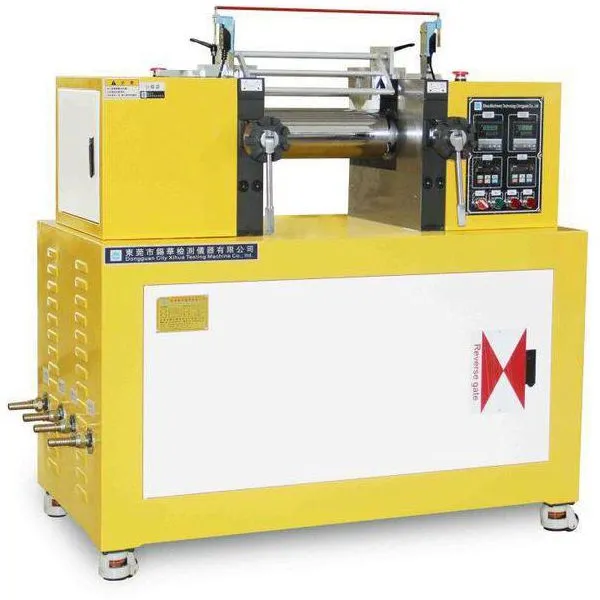 Electric Heated Dual Roll Mixing Mill Machine for Rubber and Plastics Mix photo-4