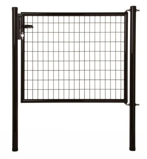 3D Mesh Fencing Round Tube Garden Gate With Individual Lock Set Packaging photo-5