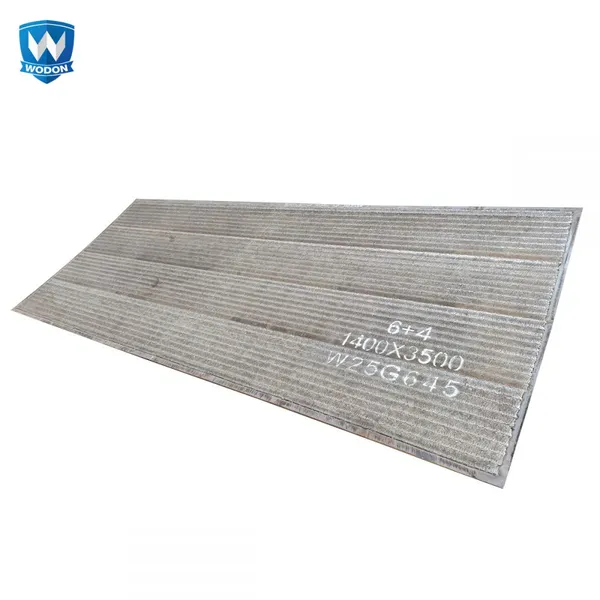 Open‑Arc Hardfacing Chromium Carbide Overlay Wear Plate Bimetallic CCO Liner For Medium Impact Wear Condition photo-3