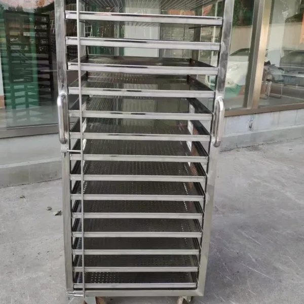 Stainless Steel Drying Rack Cart With Trays, Factory Direct Price, Technical Support, 30-Day Money Back photo-3